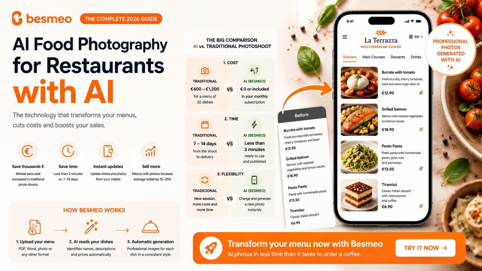 AI Food Photography for Restaurants: The Complete Guide