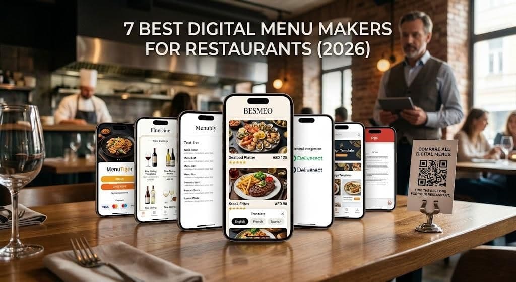 ¿Cuál es la mejor carta digital para su restaurante en 2026? Guía para dueños que buscan rentabilidad.