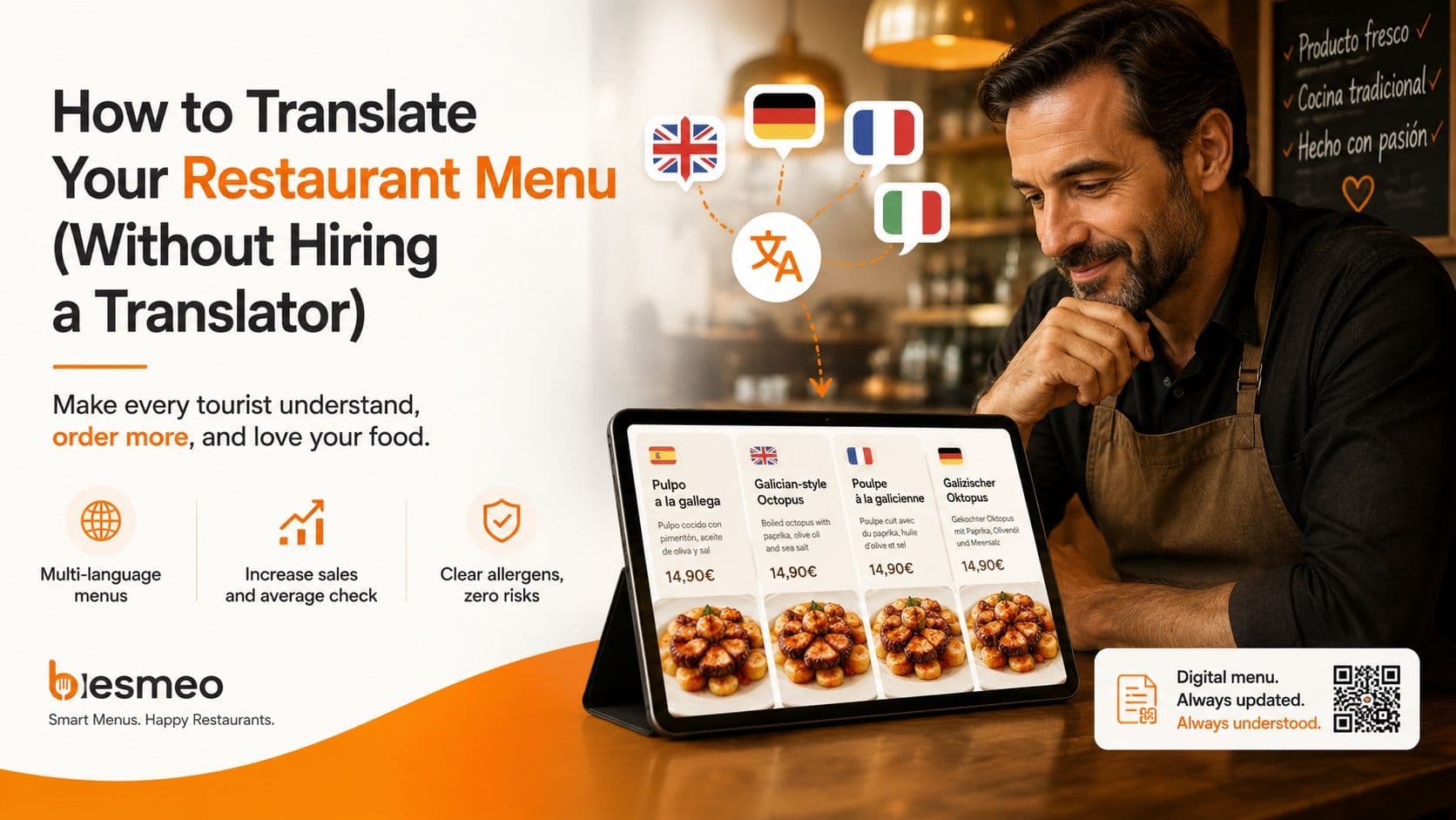 How to Translate Your Restaurant Menu (Without using ChatGPT)